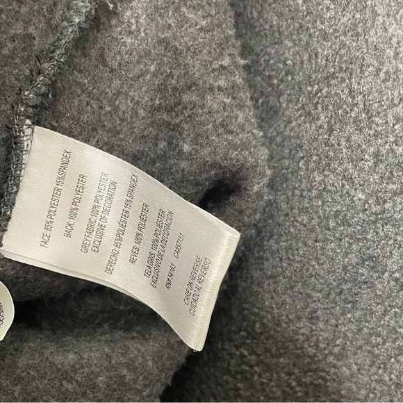 NFL Cleveland Browns Football Fleece Quarter Zip Pullover Jacket Top Coat - Picture 5 of 6